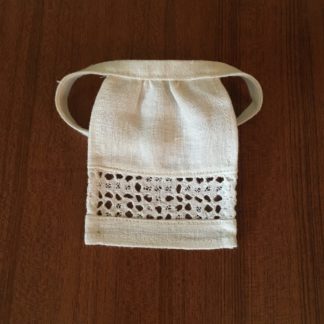 Nisse Bunad Apron with Horizontal Hardanger Design