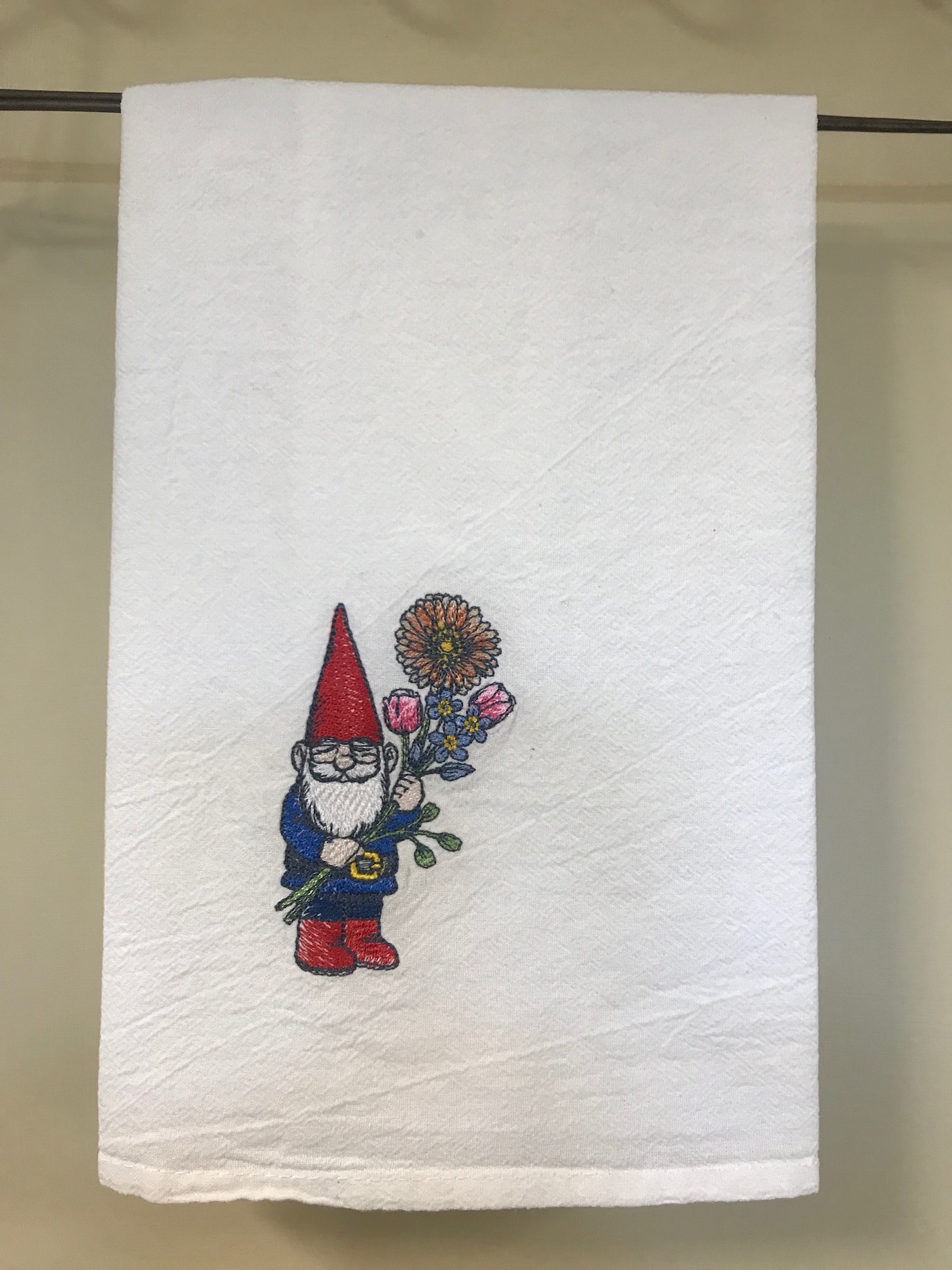 Flour Sack Dish Towel with Nisse design – Norge Familie